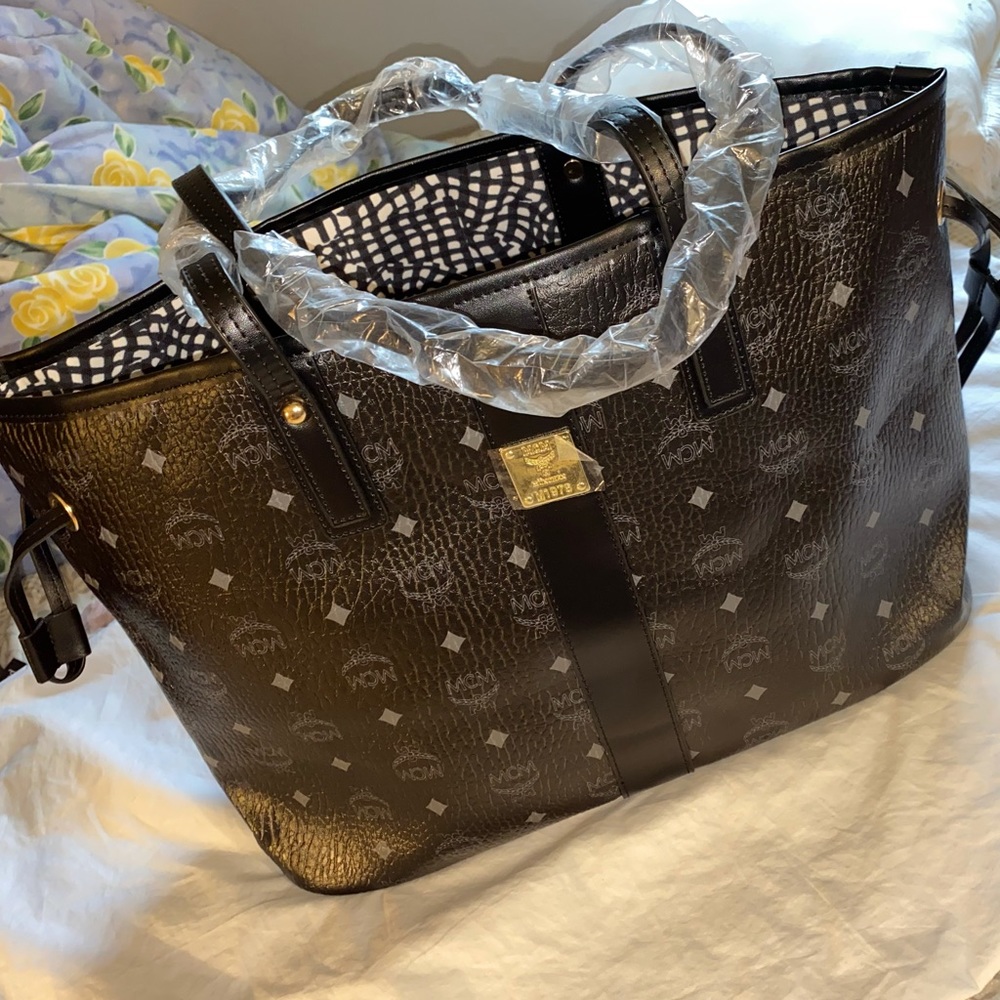 Duplicate MCM tote bag good quality